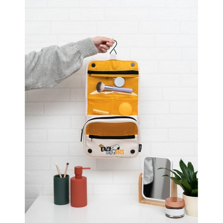 Snoopy - Kosmetische Reisetasche mit Hängegriff