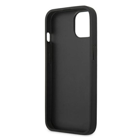 Karl Lagerfeld PU Leather Karl & Choupette Embossed - iPhone 13 Case (black)