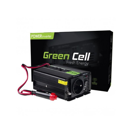 Green Cell - 12V to 230V Inverter 150W/300W Modified sine wave