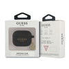 Guess 4G Charms Silikonhülle - AirPods 3 Hülle (Schwarz)
