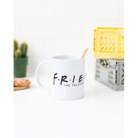 Friends - Ceramic mug in gift box 350 ml (White)