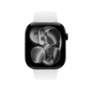 Crong Liquid - Cinturino per Apple Watch 44/45/46/49 mm (Bianco)