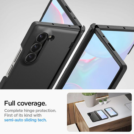 Spigen Slim Armor Pro - tok Samsung Galaxy Z Fold 6 (fekete)