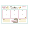 Pusheen - Agenda hebdomadaire de la collection Foodie 54 pages A3