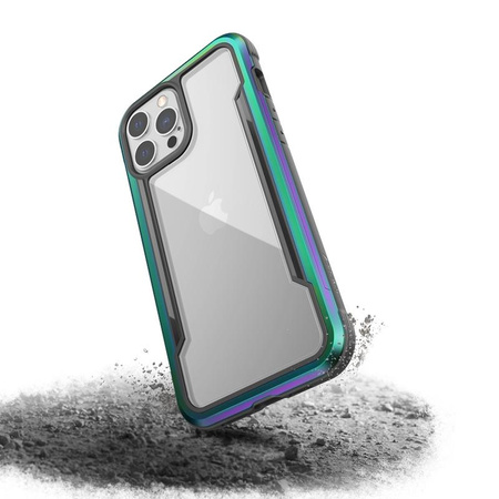 X-Doria Raptic Shield Pro - iPhone 13 Pro Max Tasche (antibakteriell) (irisierend)