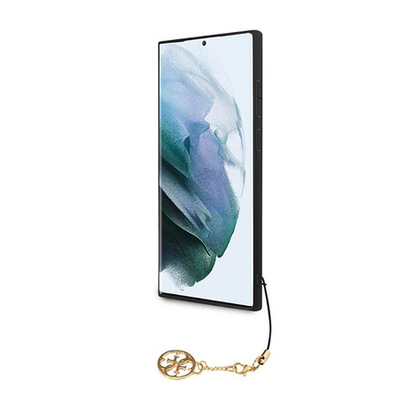 Guess 4G Charms Collection - Samsung Galaxy S23 Ultra tok (barna)
