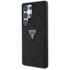 Guess Hot Stamp 4G Pattern Triangle Metal Logo - Case for Samsung Galaxy S25 Ultra (black)