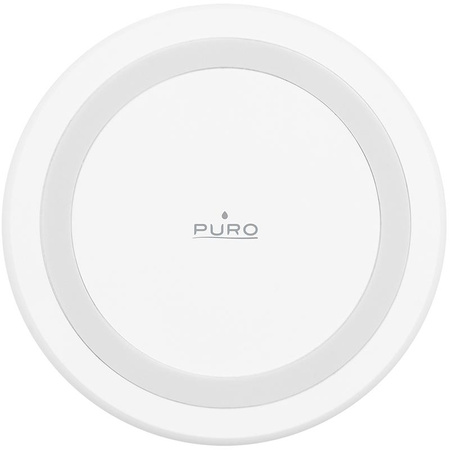 PURO Wireless Charging Station QI - Chargeur inductif sans fil Qi (blanc)