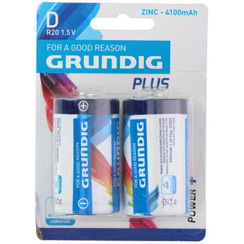 Grundig - Zinc battery D / R20 1.5V 4100mah 2 pcs.