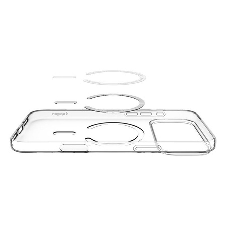 Spigen Liquid Crystal Mag MagSafe - Case for iPhone 17 Pro (Clear/White)