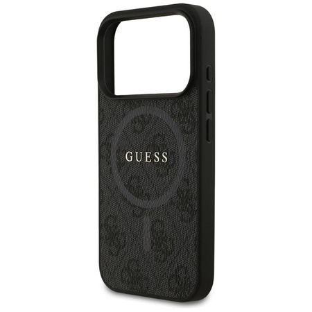 Guess 4G Ring Classic Logo MagSafe - iPhone 17 Pro Case (black)