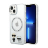 Karl Lagerfeld Karl & Choupette Aluminium MagSafe - iPhone 14 Case (Transparent)