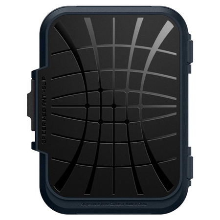 Spigen Lock Fit MagSafe - mágneses pénztárca (Metal Slate)