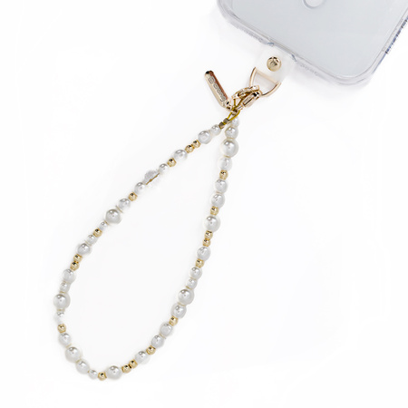 Crong Phone Charm - Lanyard Phone Pendant (Pearls)