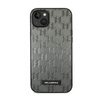 Karl Lagerfeld Saffiano Mono Metal Logo - iPhone 14 Case (grey)