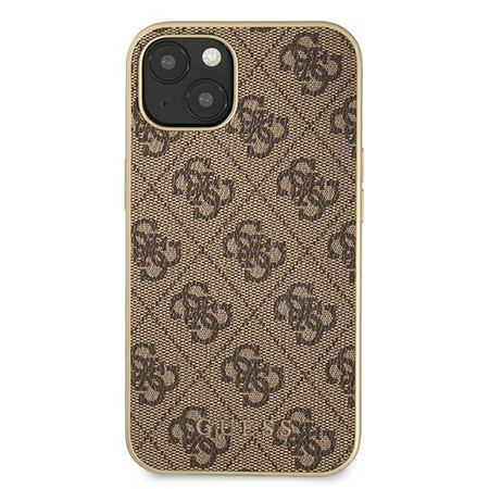 Guess 4G Collection MagSafe - Etui iPhone 13 (brązowy)