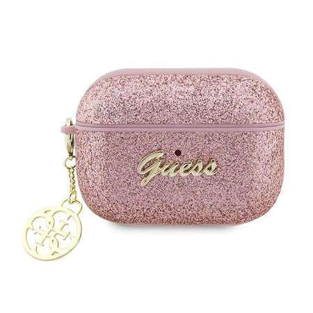 Guess 4G Glitter Flake - Etui AirPods Pro 2 (różowy)