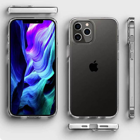 Spigen Liquid Crystal - pouzdro pro iPhone 12 / iPhone 12 Pro (průhledné)