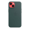 Apple Leather Case - Leather Case with MagSafe for iPhone 14 (forest green)