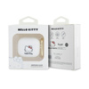 Hello Kitty Silikonová 3D hlava kočičky - pouzdro pro AirPods 3 (bílé)