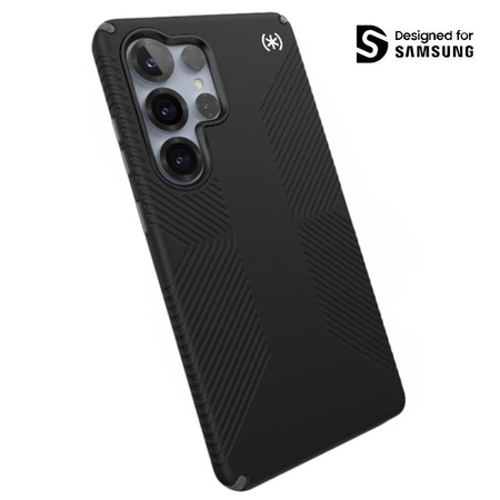 Speck Presidio2 Grip Magnet - Samsung Galaxy S25 Ultra MagSafe Case (Black/Slate Gray/White)