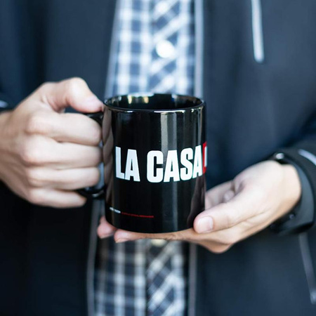 House of Paper - Mug en céramique dans un coffret cadeau 330 ml (La Casa De Papel Logo)