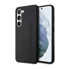 AMG Carbon Stripe & Embossed - Hülle für Samsung Galaxy S23 (Schwarz)