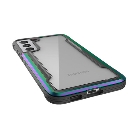 X-Doria Raptic Shield Pro - Samsung Galaxy S22+ 5G Case (Antimicrobial Protection) (Iridescent)