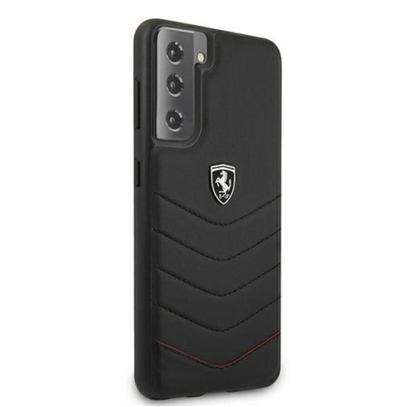 Ferrari Off Track Quilted - Case for Samsung Galaxy S21 (black)