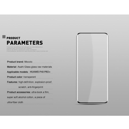 Mocolo 3D Glass - Protective Glass for Huawei P40 Pro