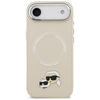 Karl Lagerfeld Karl & Choupette Pins MagSafe - Case iPhone Air (beige)