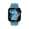 Crong Liquid - Bracelet pour Apple Watch 44/45/46/49 mm (marine)