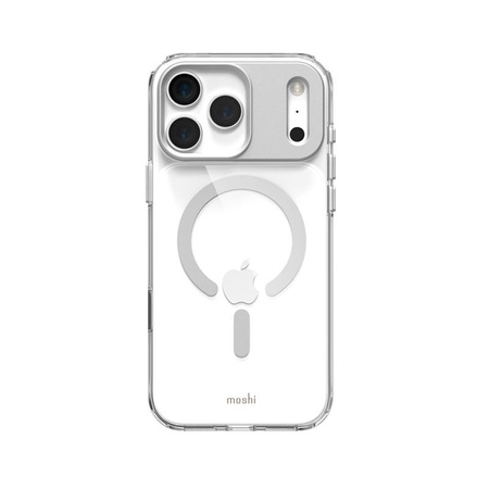Moshi iGlaze MagSafe - Case iPhone 17 Pro Max (Luna Silver)
