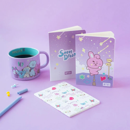BT21 - A6-os COOKY jegyzetfüzet készlet (3 darab)