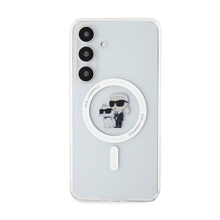 Karl Lagerfeld IML Karl & Choupette MagSafe - pouzdro pro Samsung Galaxy S24+ (průhledné)