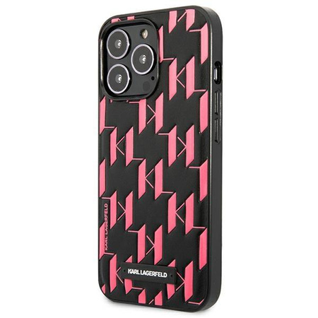 Karl Lagerfeld Monogram Plaque - pouzdro pro iPhone 13 Pro Max