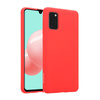 Barevný kryt Crong - pouzdro Samsung Galaxy A41 (červené)