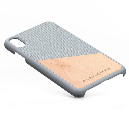 Nordic Elements Original Hel - Wooden Case for iPhone Xs Max (Light Grey)