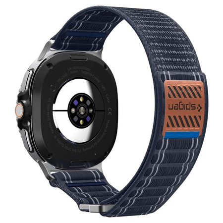 PASEK DO GALAXY WATCH 8 | 8 CLASSIC 40 44 46 mm SPIGEN NYLONOWY GRANATOWY