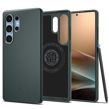 Spigen Thin Fit MagSafe - Case for Samsung Galaxy S25 Ultra (Abyss Green)