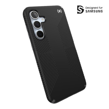 Speck Presidio2 Grip - Etui Samsung Galaxy S24 FE (czarny/szary/ biały)