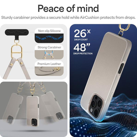 Spigen Cyrill Kajuk Classic Charm Mag MagSafe - Hülle für iPhone 16 Pro (Creme)