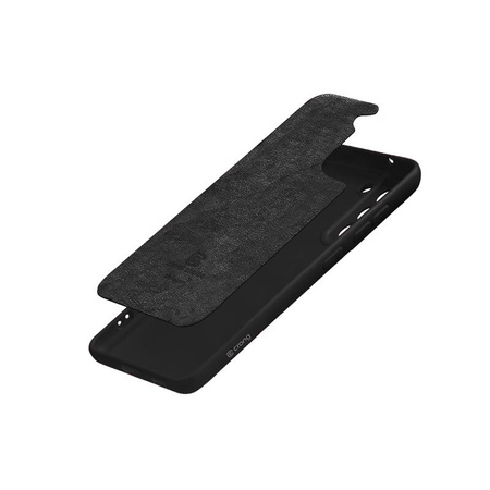 Barevný kryt Crong - pouzdro pro Samsung Galaxy S22+ (černé)