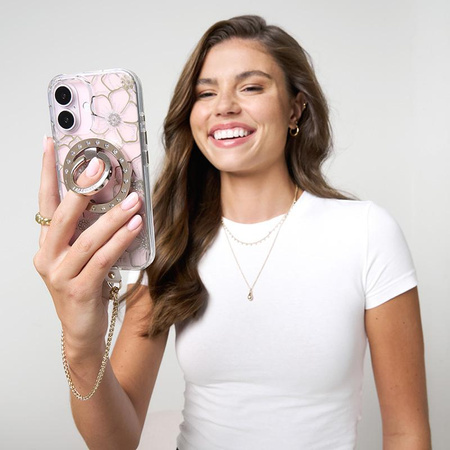 Case-Mate Floral Gems MagSafe do iPhone 16 Plus – Elegancja i Ochrona w Jednym