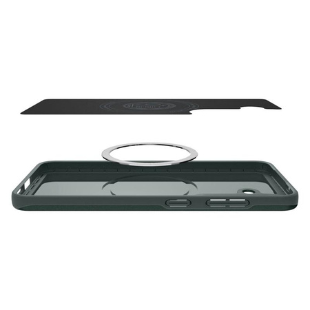 Spigen Thin Fit MagSafe - Case for Samsung Galaxy S25 (Abyss Green)