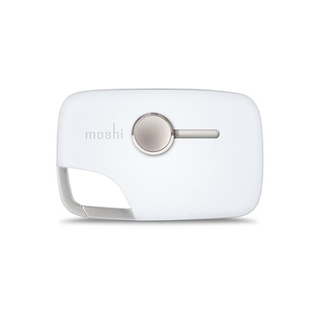Moshi Xync Lightning - multifunkční přívěsek na klíče pro nabíjení a synchronizaci (bílý)