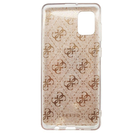 Guess 4G Glitter - Etui Samsung Galaxy A31 (Or)