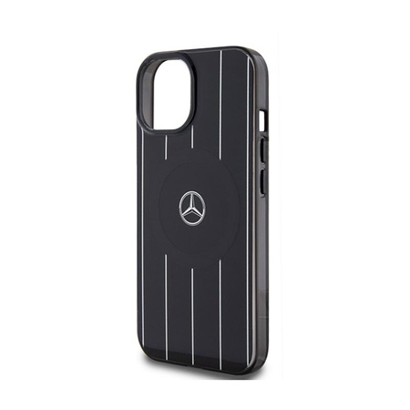 Mercedes dvouvrstvé pouzdro MagSafe - iPhone 15 (černé)