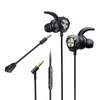 WEKOME YB01 Game Series - Casque filaire Hi-Fi jack 3,5 mm pour les joueurs (Noir)