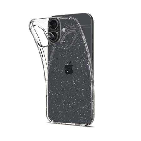Spigen Liquid Crystal Glitter - Case for iPhone 16 (Clear)